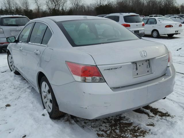 1HGCP2F80AA144033 - 2010 HONDA ACCORD EXL Gümüş fotoğraf 3