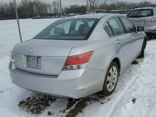 1HGCP2F80AA144033 - 2010 HONDA ACCORD EXL Gümüş fotoğraf 4