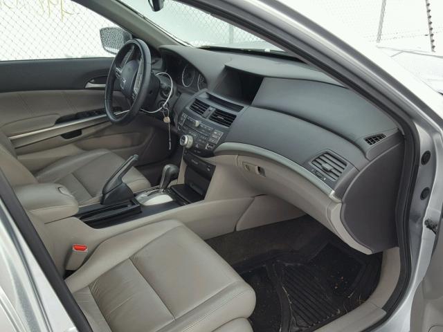 1HGCP2F80AA144033 - 2010 HONDA ACCORD EXL Gümüş fotoğraf 5
