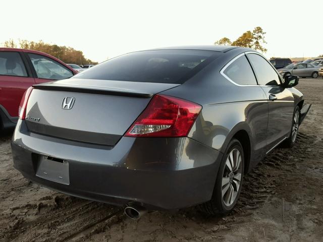 1HGCS1B70BA014471 - 2011 HONDA ACCORD EX CHARCOAL photo 4