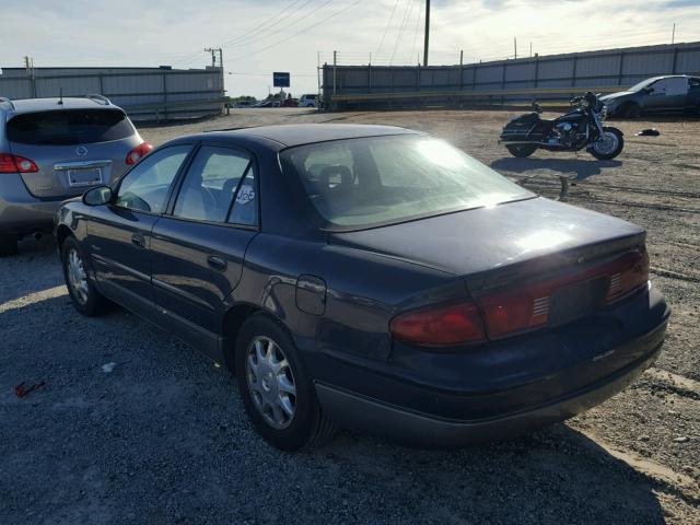 2G4WF551XY1201343 - 2000 BUICK REGAL GS BLUE photo 3