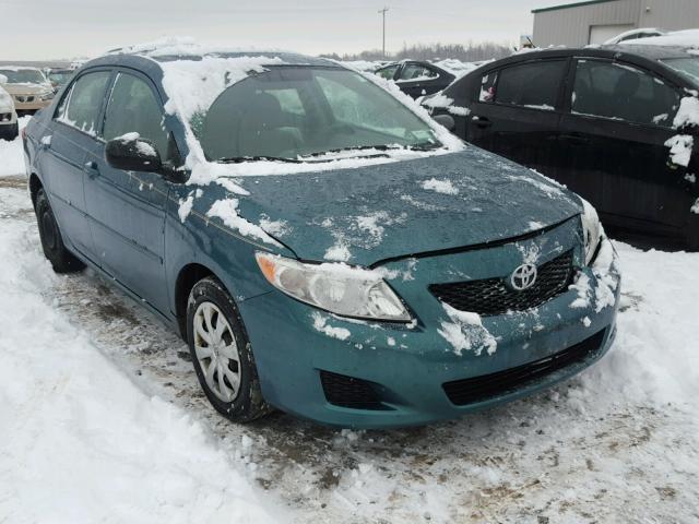 2T1BU4EE8AC227677 - 2010 TOYOTA COROLLA BA TEAL photo 1