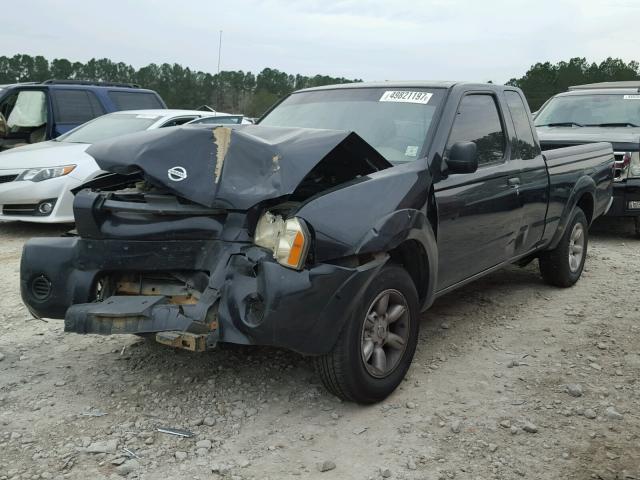 1N6DD26T44C433745 - 2004 NISSAN FRONTIER K BLACK photo 2