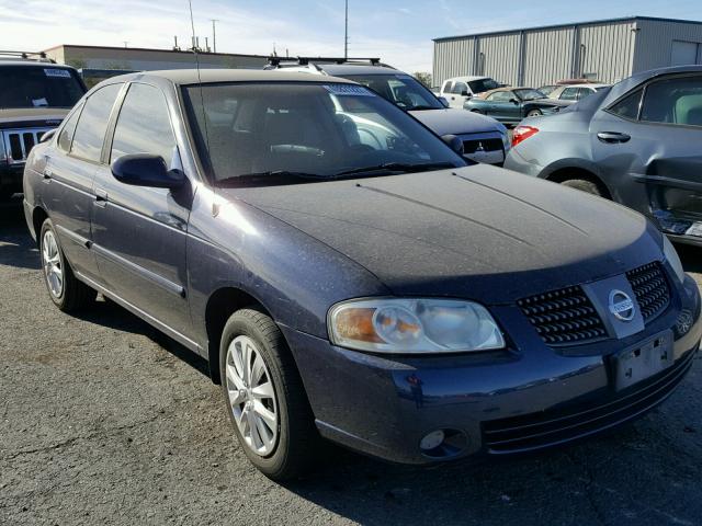 3N1CB51D26L588049 - 2006 NISSAN SENTRA 1.8 BLUE photo 1