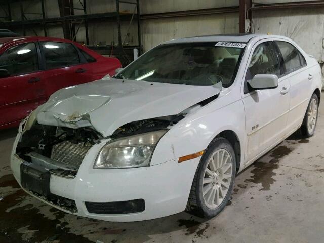 3MEHM08157R649130 - 2007 MERCURY MILAN PREM WHITE photo 2