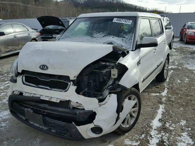 KNDJT2A61C7367432 - 2012 KIA SOUL + WHITE photo 2