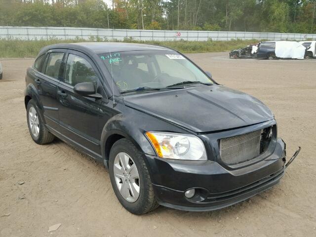 1B3HB48B58D552304 - 2008 DODGE CALIBER SX BLACK photo 1