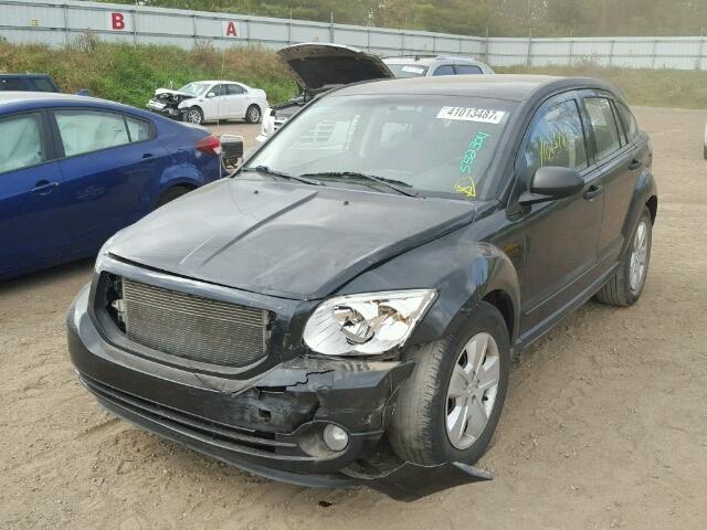 1B3HB48B58D552304 - 2008 DODGE CALIBER SX BLACK photo 2