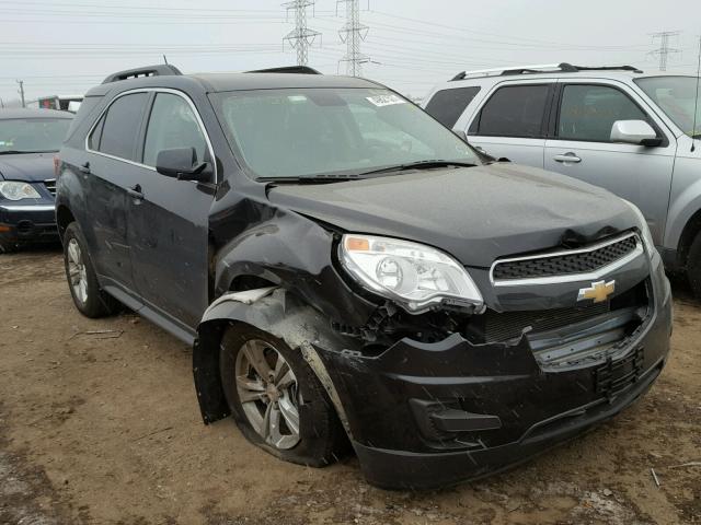 2GNALBEK6F6296716 - 2015 CHEVROLET EQUINOX LT BLACK photo 1