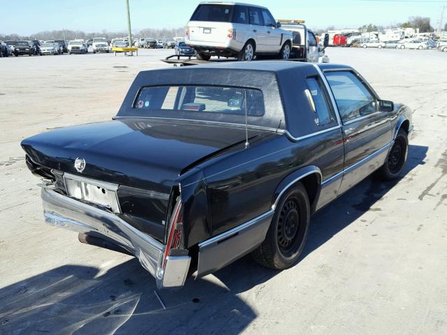 1G6CD1157K4247337 - 1989 CADILLAC DEVILLE BLACK photo 4