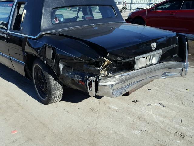 1G6CD1157K4247337 - 1989 CADILLAC DEVILLE BLACK photo 9