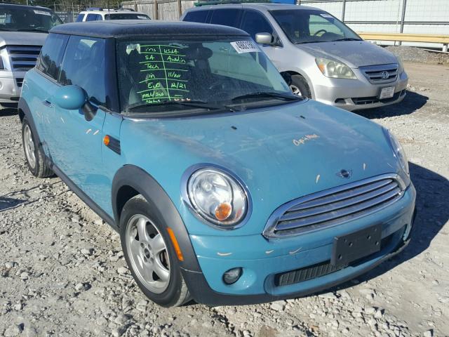 WMWMF3C53ATZ23403 - 2010 MINI COOPER BLUE photo 1