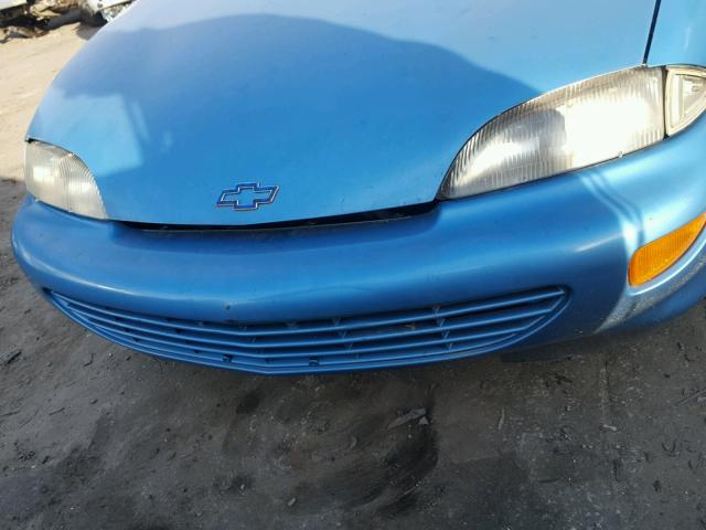 1G1JC1242WM110057 - 1998 CHEVROLET CAVALIER B BLUE photo 10