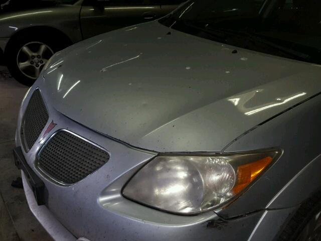 5Y2SL65897Z419889 - 2007 PONTIAC VIBE SILVER photo 9