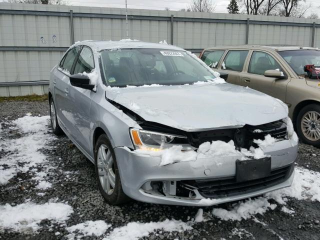 3VW2K7AJ3CM117962 - 2012 VOLKSWAGEN JETTA BASE SILVER photo 1