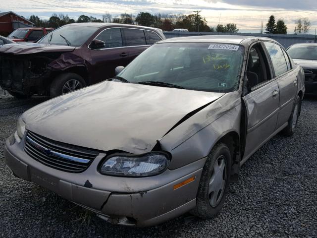1G1NE52J8Y6192019 - 2000 CHEVROLET MALIBU LS ოქროსფერი ფოტო 2