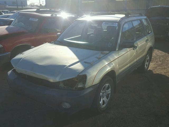 JF1SG63604G713149 - 2004 SUBARU FORESTER 2 BEIGE photo 2