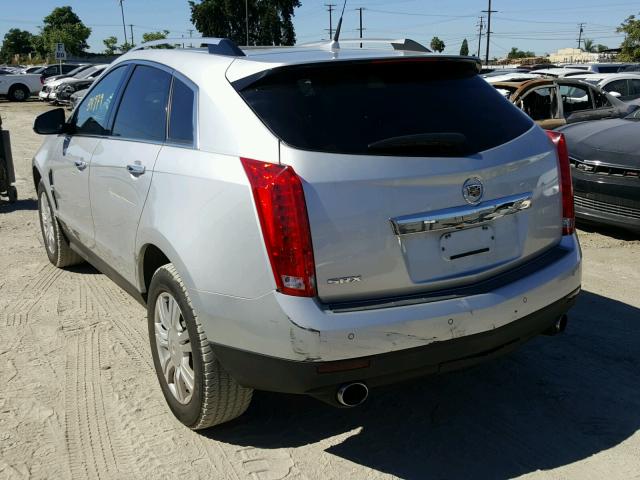 3GYFNAEY7AS619005 - 2010 CADILLAC SRX LUXURY SILVER photo 3