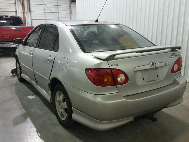 1NXBR32EX3Z070509 - 2003 TOYOTA COROLLA SILVER photo 3