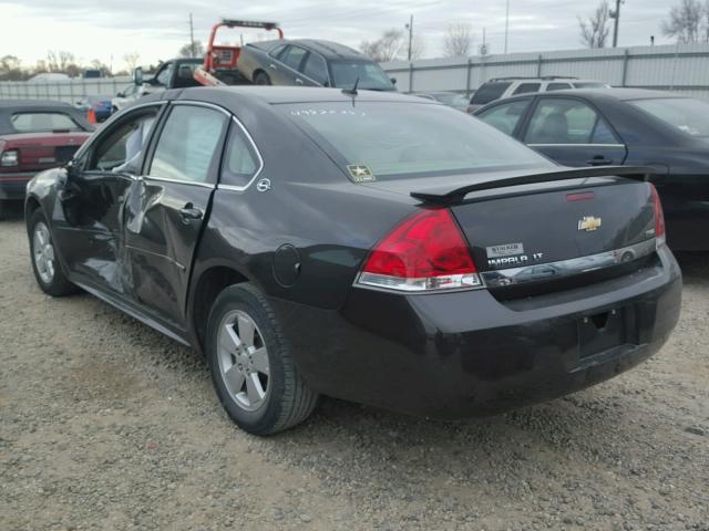 2G1WT57K691244980 - 2009 CHEVROLET IMPALA 1LT BROWN photo 3