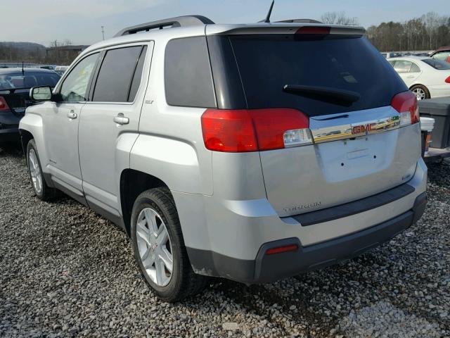 2GKALUEK8C6247005 - 2012 GMC TERRAIN SL SILVER photo 3