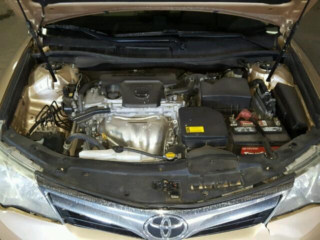 4T4BF1FK8CR162026 - 2012 TOYOTA CAMRY BASE BEIGE photo 7