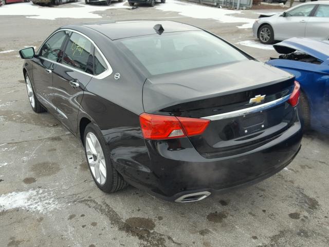 1G1155S32EU138979 - 2014 CHEVROLET IMPALA LTZ BLACK photo 3