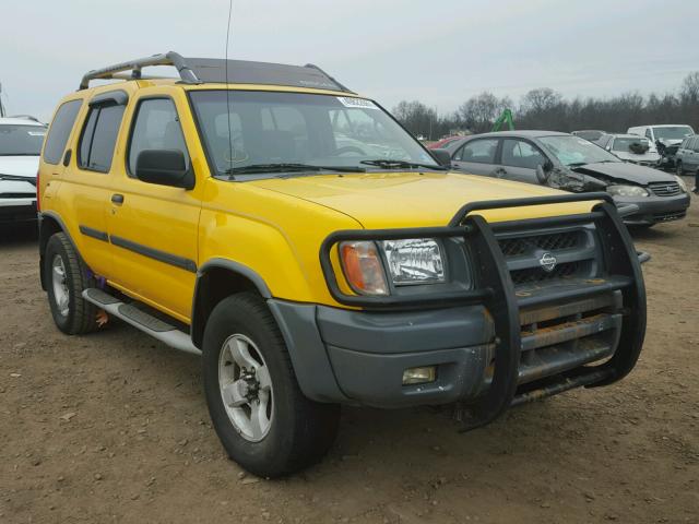 5N1ED28Y4YC534897 - 2000 NISSAN XTERRA XE YELLOW photo 1