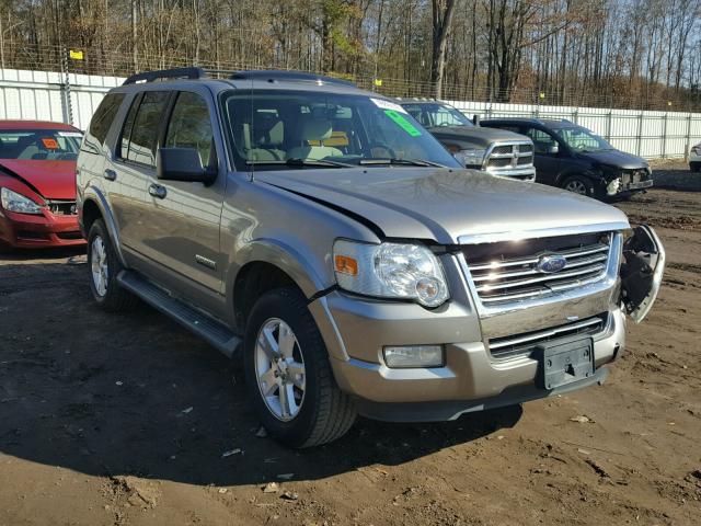 1FMEU63E28UA04703 - 2008 FORD EXPLORER X SILVER photo 1