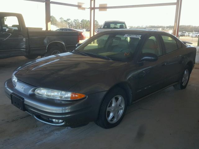 1G3NF52EX3C242887 - 2003 OLDSMOBILE ALERO GLS 灰色 照片 2