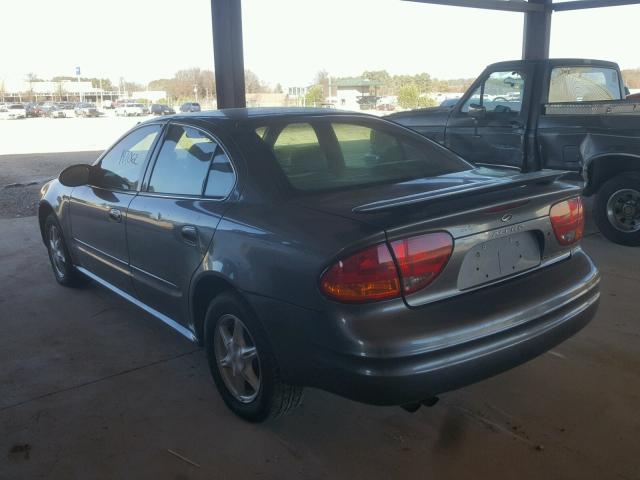 1G3NF52EX3C242887 - 2003 OLDSMOBILE ALERO GLS GRAY photo 3