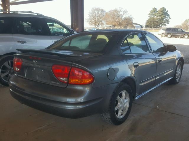 1G3NF52EX3C242887 - 2003 OLDSMOBILE ALERO GLS 灰色 照片 4