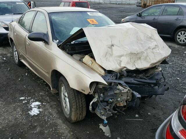 1G2NF52E84M569255 - 2004 PONTIAC GRAND AM S GOLD photo 1