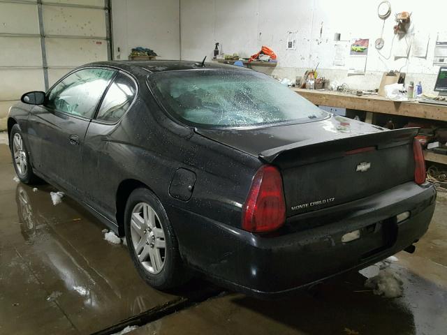 2G1WN161969224442 - 2006 CHEVROLET MONTE CARL 黑色 照片 3