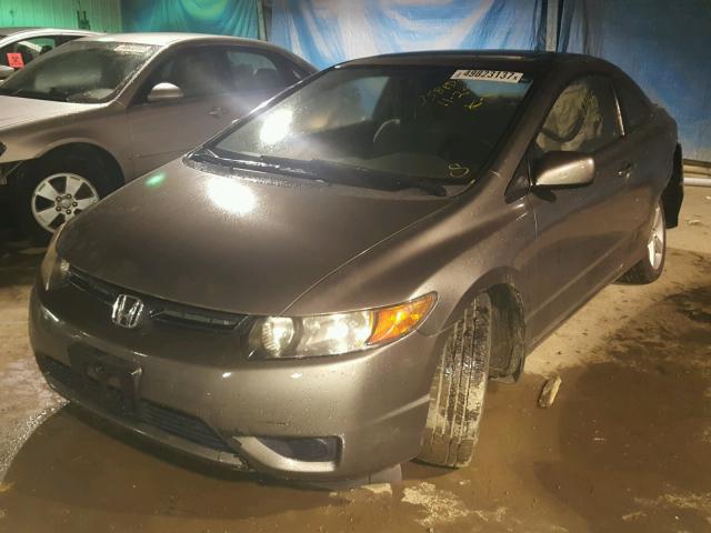 2HGFG12868H537446 - 2008 HONDA CIVIC EX GREEN photo 2