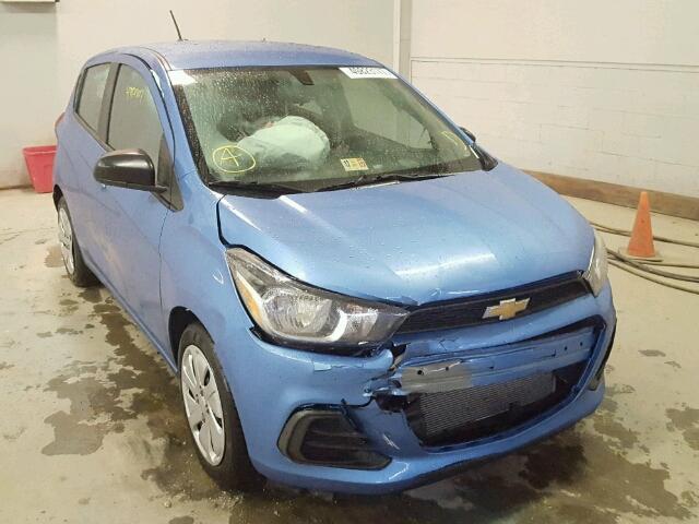 KL8CB6SA8HC735232 - 2017 CHEVROLET SPARK LS BLUE photo 1