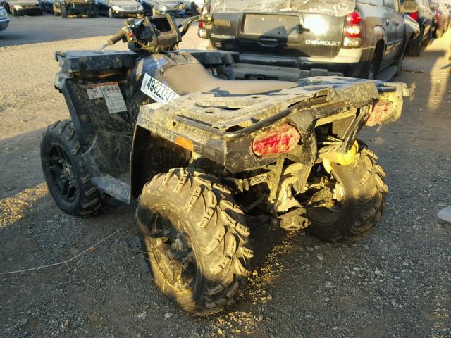 4XASHE570HA092731 - 2017 POLARIS SPORTSMAN 黑色 照片 3