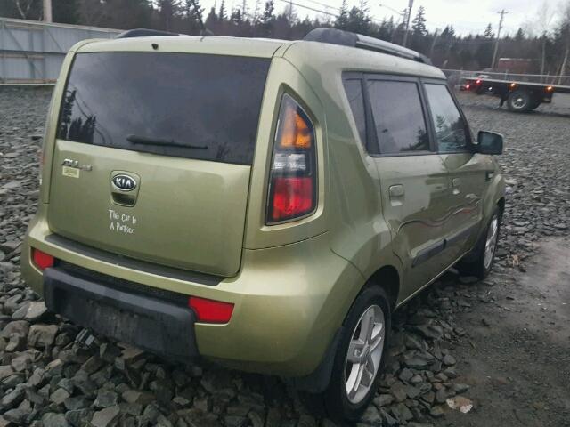 KNDJT2A29A7181714 - 2010 KIA SOUL + GREEN photo 4