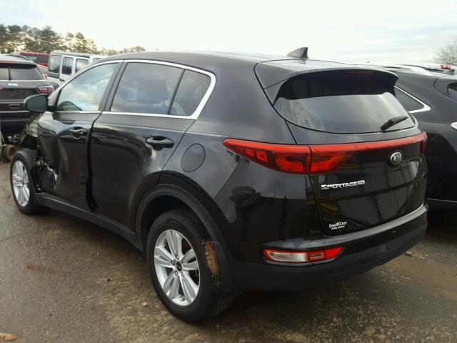 KNDPM3AC8H7174639 - 2017 KIA SPORTAGE L BLACK photo 3