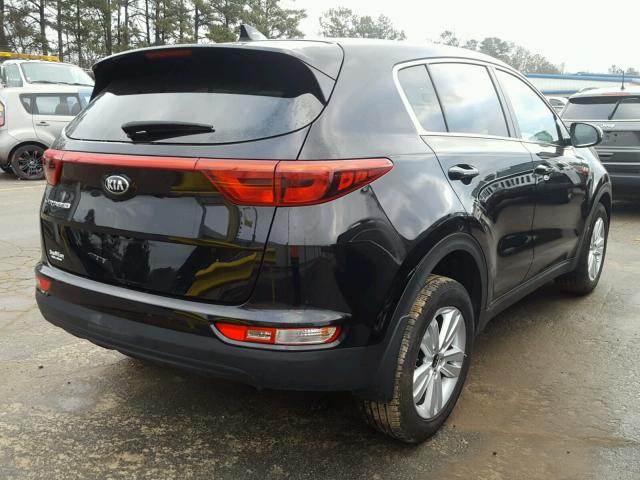 KNDPM3AC8H7174639 - 2017 KIA SPORTAGE L BLACK photo 4