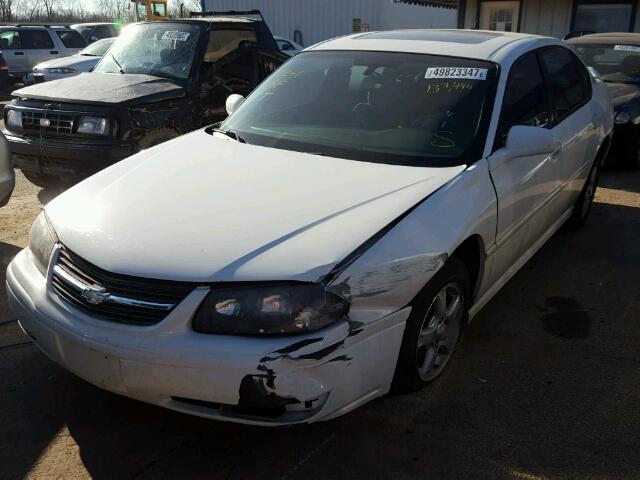 2G1WH52K659381163 - 2005 CHEVROLET IMPALA LS WHITE photo 2