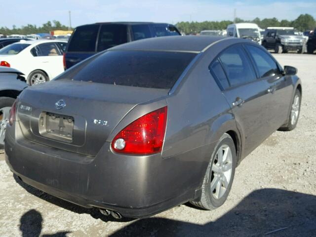 1N4BA41E34C915247 - 2004 NISSAN MAXIMA BROWN photo 4