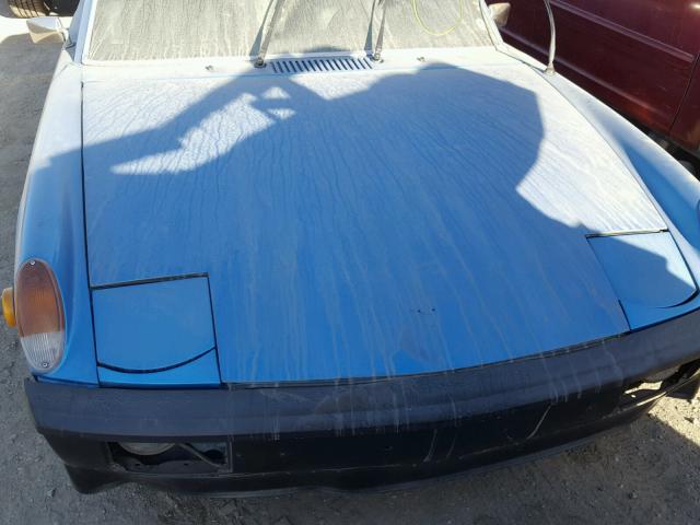 4742919331 - 1974 PORSCHE 914 BLUE photo 7