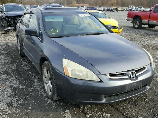 1HGCM56775A070360 - 2005 HONDA ACCORD EX GRAY photo 1