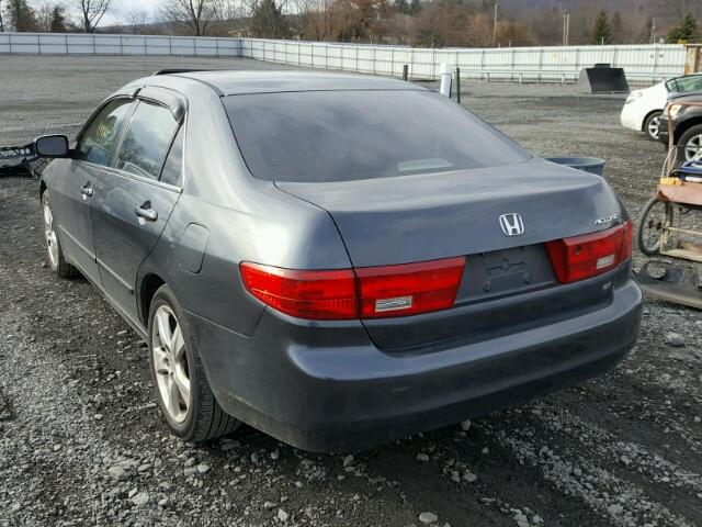 1HGCM56775A070360 - 2005 HONDA ACCORD EX GRAY photo 3