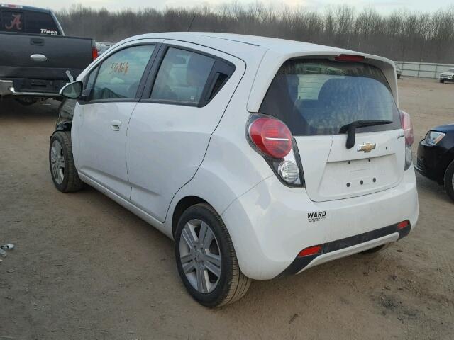 KL8CD6S93FC740187 - 2015 CHEVROLET SPARK 1LT Белый фото 3