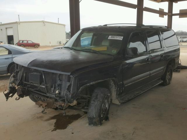 1GNFK16Z52J302811 - 2002 CHEVROLET SUBURBAN K BLACK photo 2