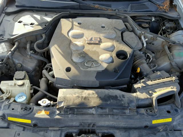 JNKCV54E64M812109 - 2004 INFINITI G35 SILVER photo 7