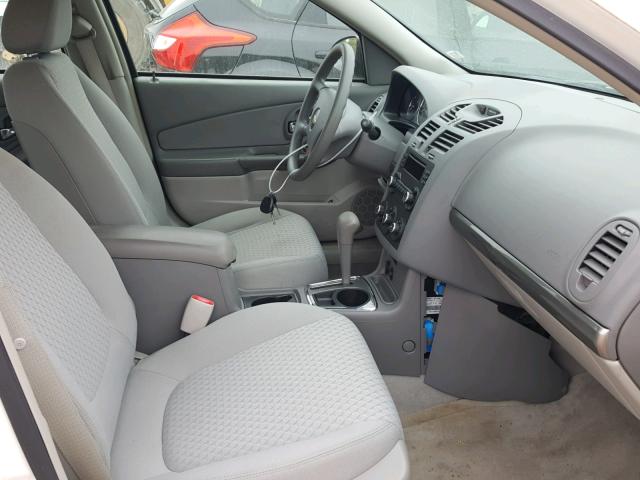 1G1ZS68NX7F259518 - 2007 CHEVROLET MALIBU MAX თეთრი ფოტო 5