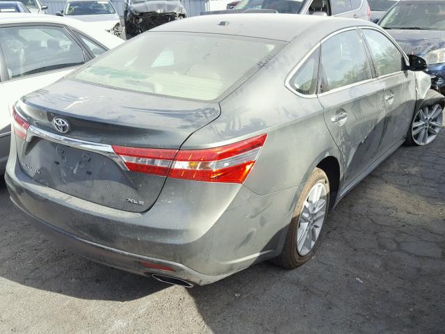 4T1BK1EB8EU103097 - 2014 TOYOTA AVALON BAS GREEN photo 4